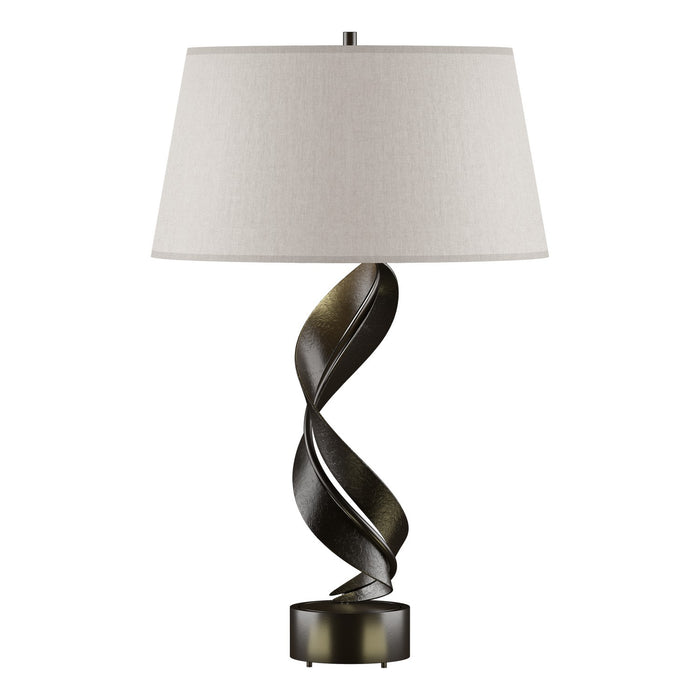Hubbardton Forge 272920-SKT-14-SE1815 One Light Table Lamp, Oil Rubbed Bronze