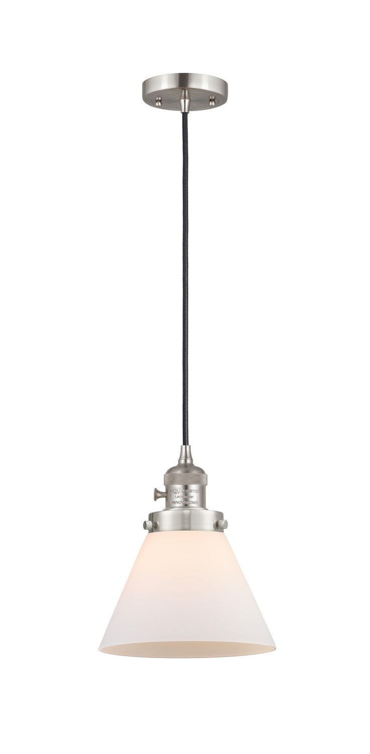 Innovations 201CSW-SN-G41 One Light Mini Pendant, Brushed Satin Nickel
