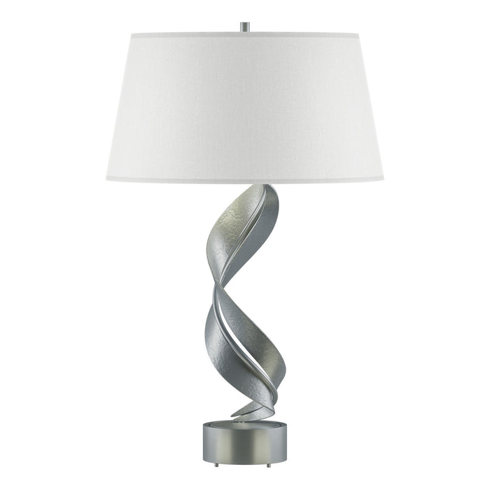 Hubbardton Forge 272920-SKT-82-SF1815 One Light Table Lamp, Vintage Platinum