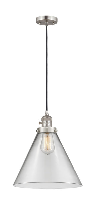 Innovations 201CSW-SN-G42-L One Light Mini Pendant, Brushed Satin Nickel
