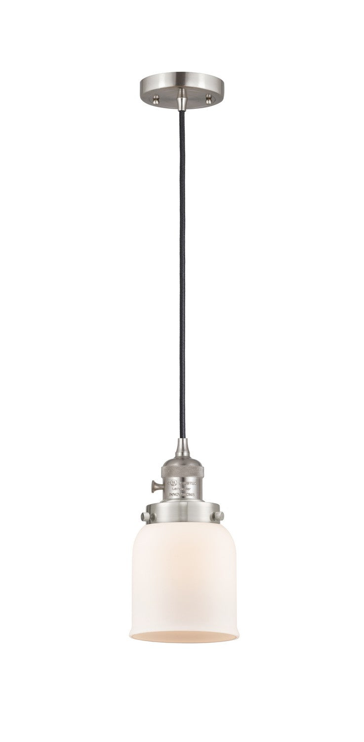 Innovations 201CSW-SN-G51 One Light Mini Pendant, Brushed Satin Nickel