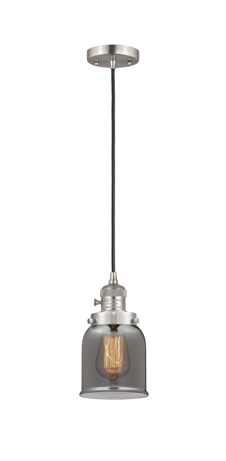 Innovations 201CSW-SN-G53 One Light Mini Pendant, Brushed Satin Nickel