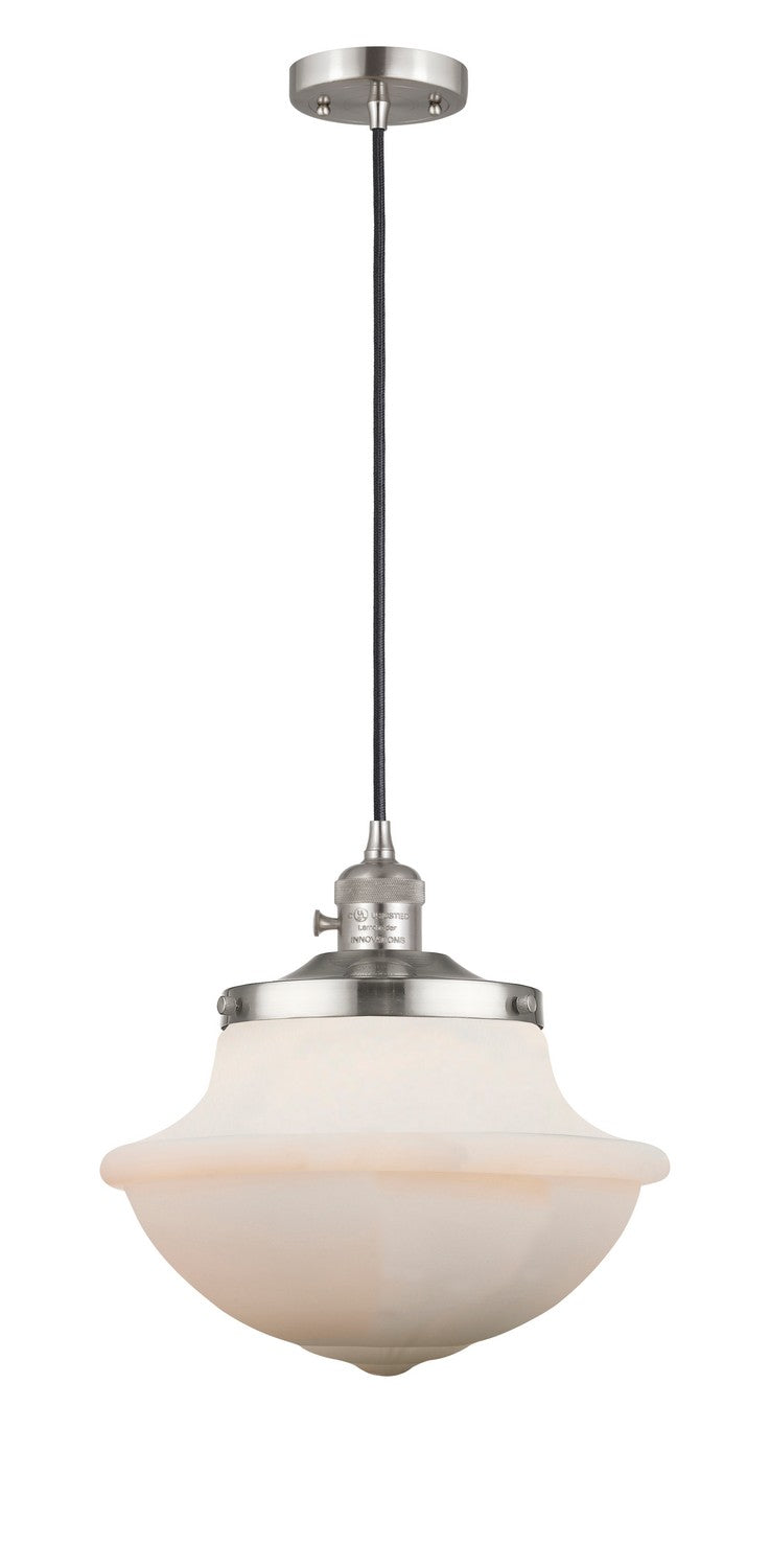 Innovations 201CSW-SN-G541 One Light Mini Pendant, Brushed Satin Nickel