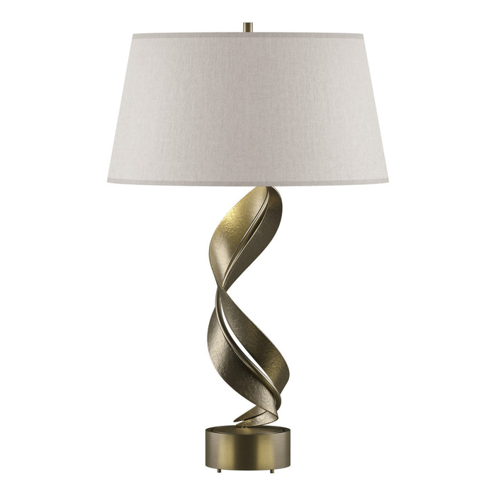 Hubbardton Forge 272920-SKT-84-SE1815 One Light Table Lamp, Soft Gold