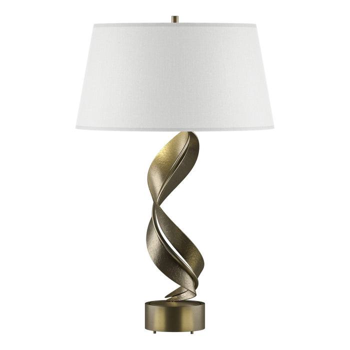 Hubbardton Forge 272920-SKT-84-SF1815 One Light Table Lamp, Soft Gold
