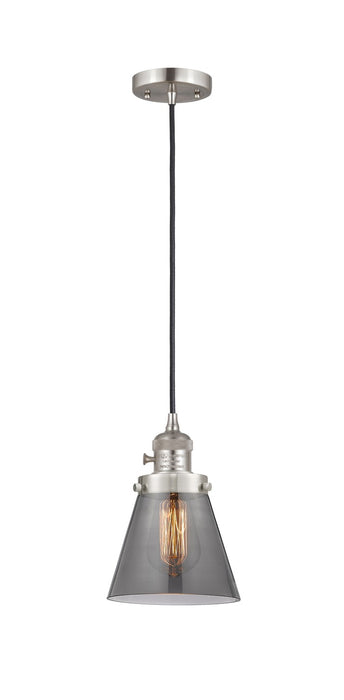 Innovations 201CSW-SN-G63 One Light Mini Pendant, Brushed Satin Nickel