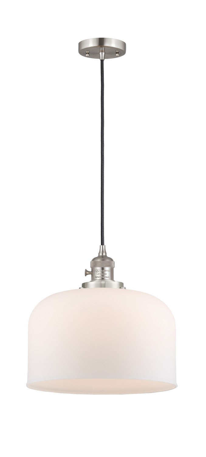 Innovations 201CSW-SN-G71-L One Light Mini Pendant, Brushed Satin Nickel
