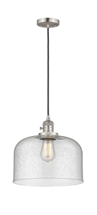 Innovations 201CSW-SN-G74-L One Light Mini Pendant, Brushed Satin Nickel