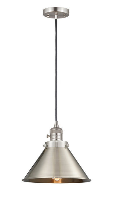 Innovations 201CSW-SN-M10-SN One Light Mini Pendant, Brushed Satin Nickel