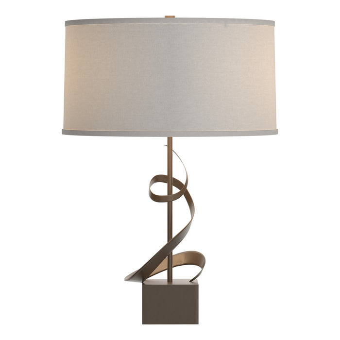 Hubbardton Forge 273030-SKT-05-SE1695 One Light Table Lamp, Bronze