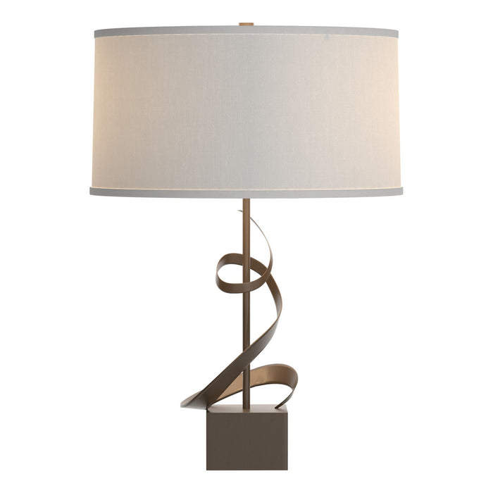 Hubbardton Forge 273030-SKT-05-SF1695 One Light Table Lamp, Bronze