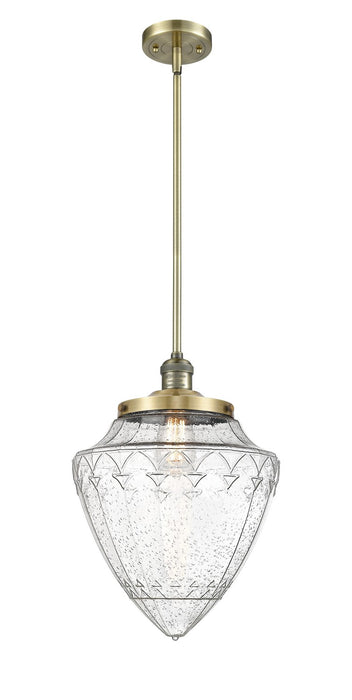 Innovations 201S-AB-G664-12 One Light Mini Pendant, Antique Brass