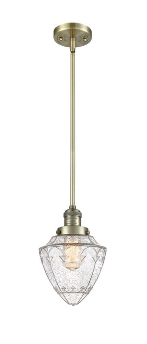 Innovations 201S-AB-G664-7-LED LED Mini Pendant, Antique Brass