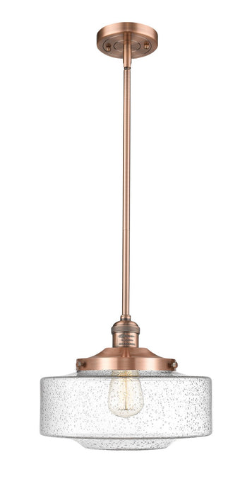 Innovations 201S-AC-G694-12 One Light Mini Pendant, Antique Copper