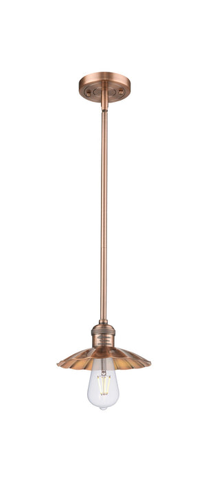 Innovations 201S-AC-M17-AC LED Mini Pendant, Antique Copper