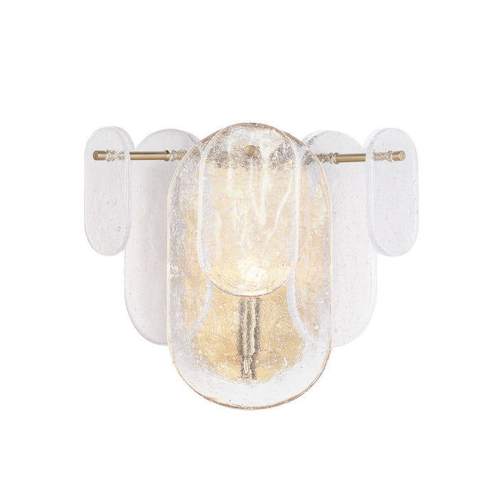 Regina Andrew 15-1227NB One Light Wall Sconce, Natural Brass