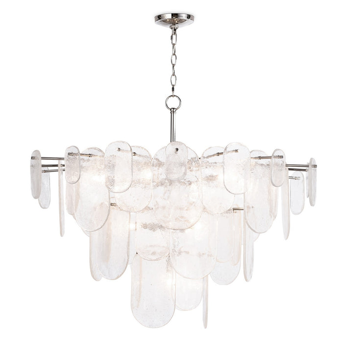 Regina Andrew 16-1434PN Ten Light Chandelier, Polished Nickel
