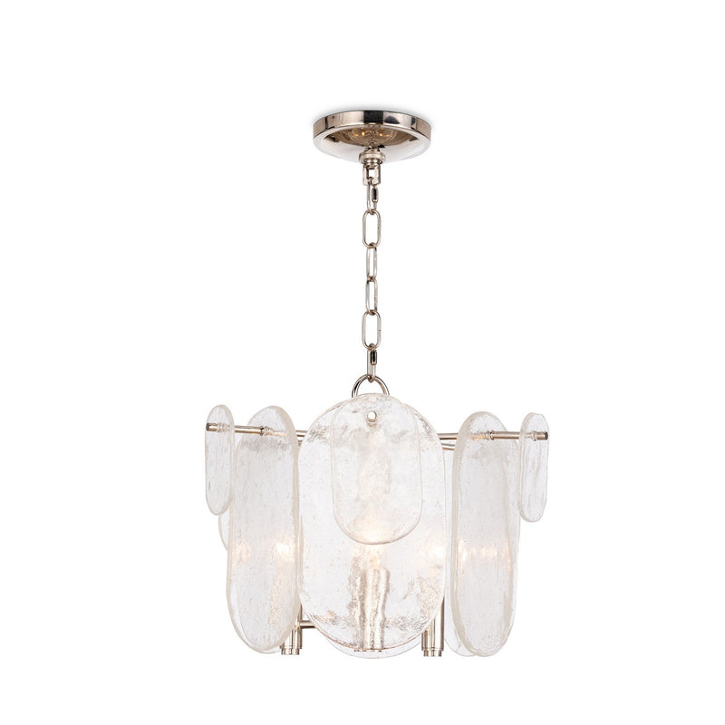 Regina Andrew 16-1445PN Three Light Pendant, Polished Nickel