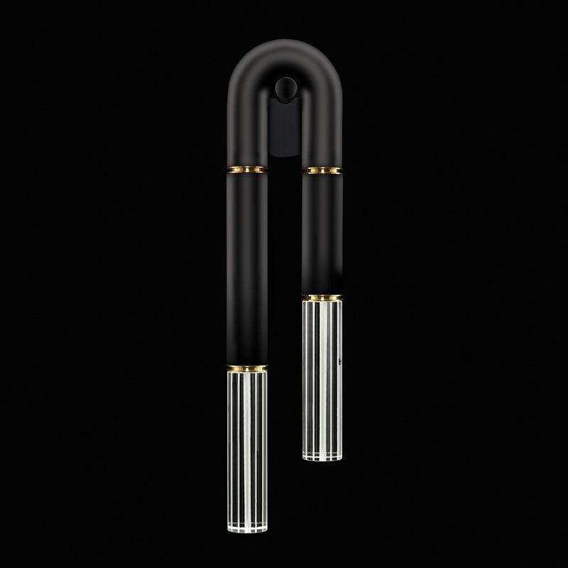 Fine Art 922550-110ST LED Wall Sconce, Black