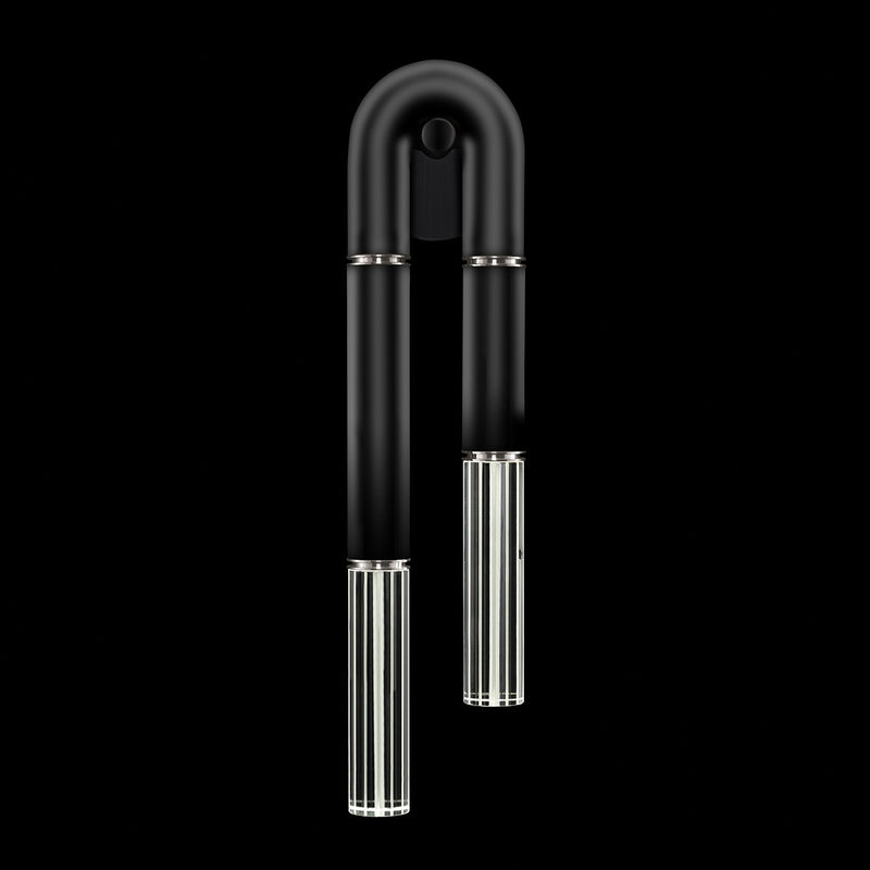 Fine Art 922550-120ST LED Wall Sconce, Black