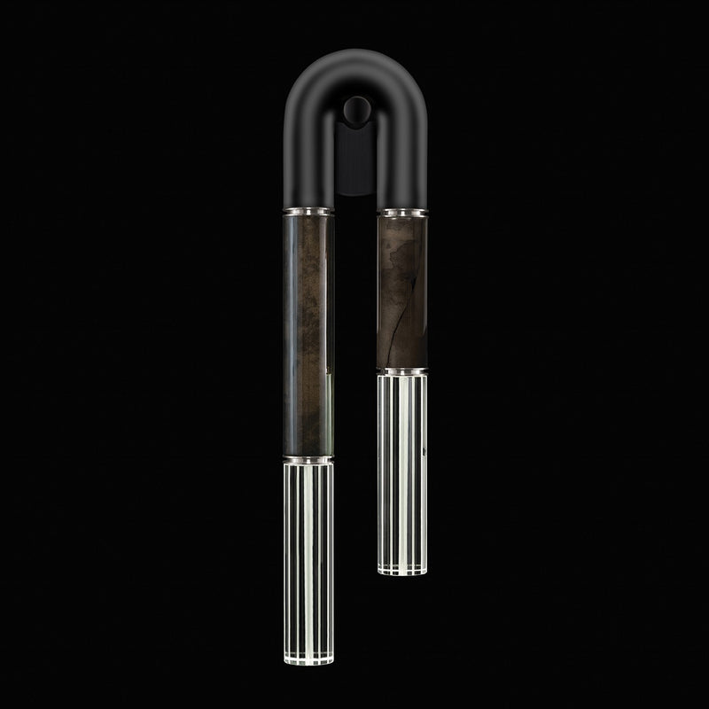 Fine Art 922550-121ST LED Wall Sconce, Black