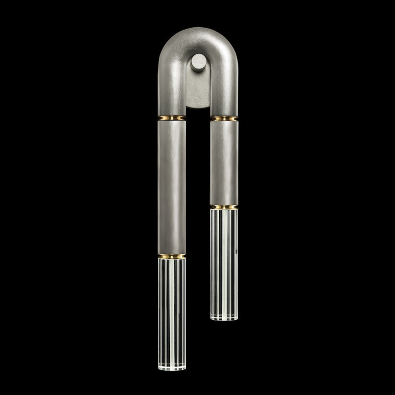 Fine Art 922550-410ST LED Wall Sconce, Silver