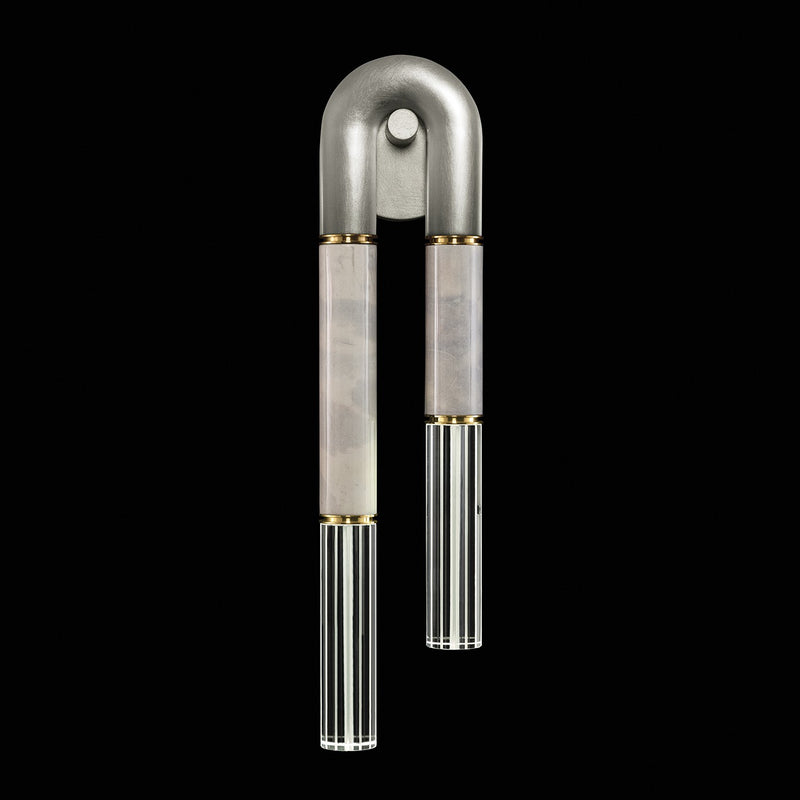 Fine Art 922550-412ST LED Wall Sconce, Silver