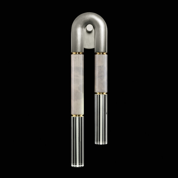 Fine Art 922550-412ST LED Wall Sconce, Silver