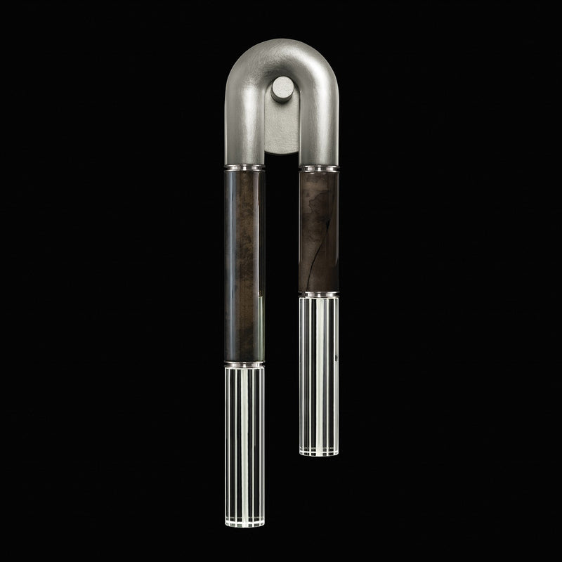 Fine Art 922550-421ST LED Wall Sconce, Silver