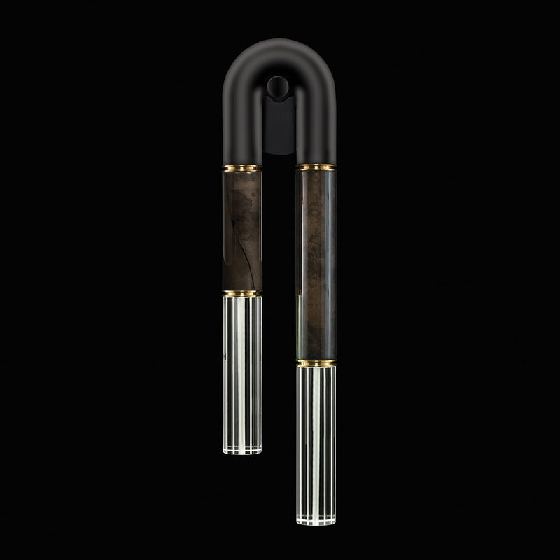 Fine Art 922750-111ST LED Wall Sconce, Black