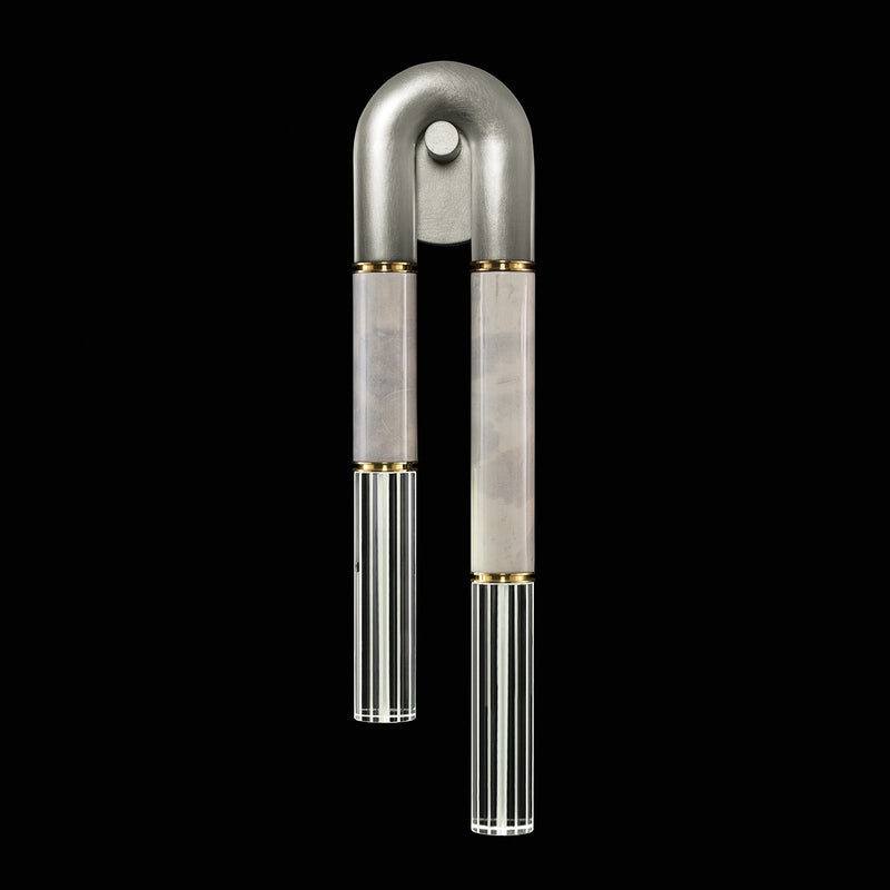 Fine Art 922750-412ST LED Wall Sconce, Silver