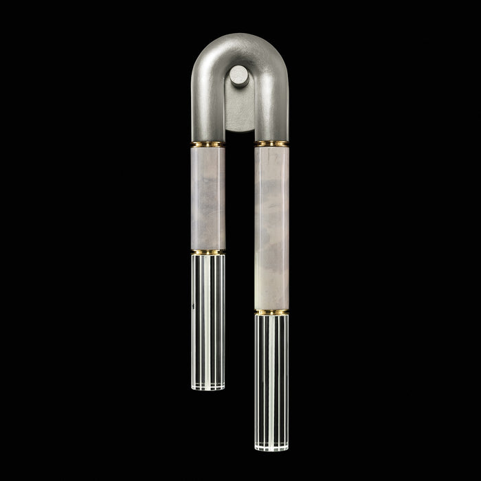 Fine Art 922750-412ST LED Wall Sconce, Silver