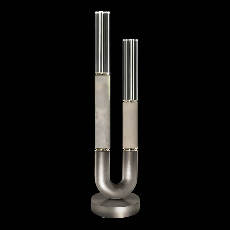 Fine Art 923010-722ST LED Table Lamp, Silver