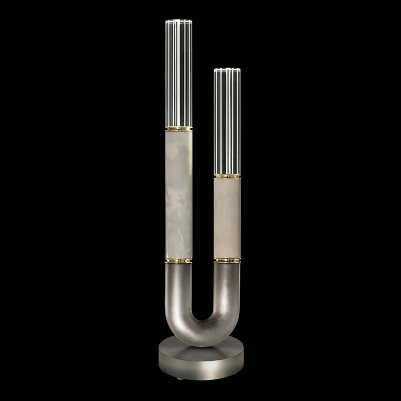 Fine Art 923010-712ST LED Table Lamp, Silver