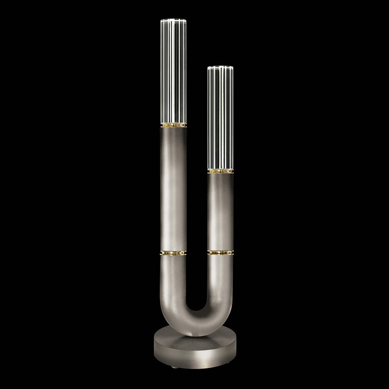 Fine Art 923010-710ST LED Table Lamp, Silver