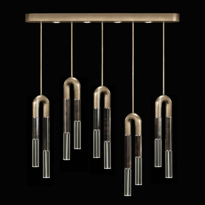 Fine Art 923140-521ST LED Linear Pendant, Gold