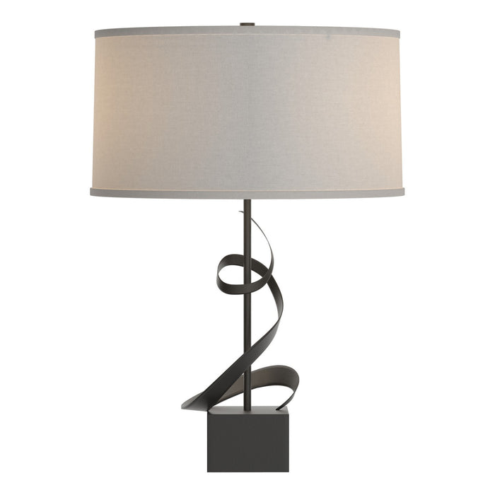 Hubbardton Forge 273030-SKT-10-SE1695 One Light Table Lamp, Black