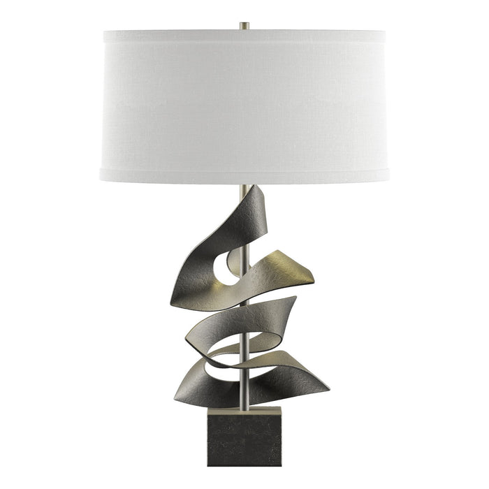 Hubbardton Forge 273050-SKT-20-SF1695 One Light Table Lamp, Natural Iron