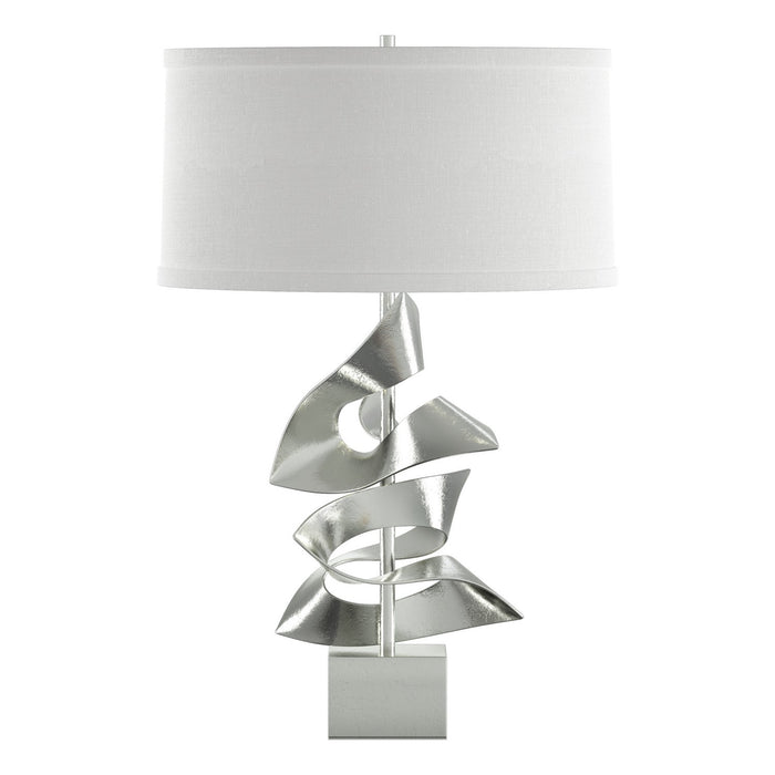 Hubbardton Forge 273050-SKT-85-SF1695 One Light Table Lamp, Sterling