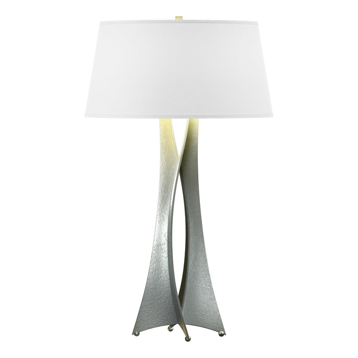 Hubbardton Forge 273077-SKT-82-SF2011 One Light Table Lamp, Vintage Platinum