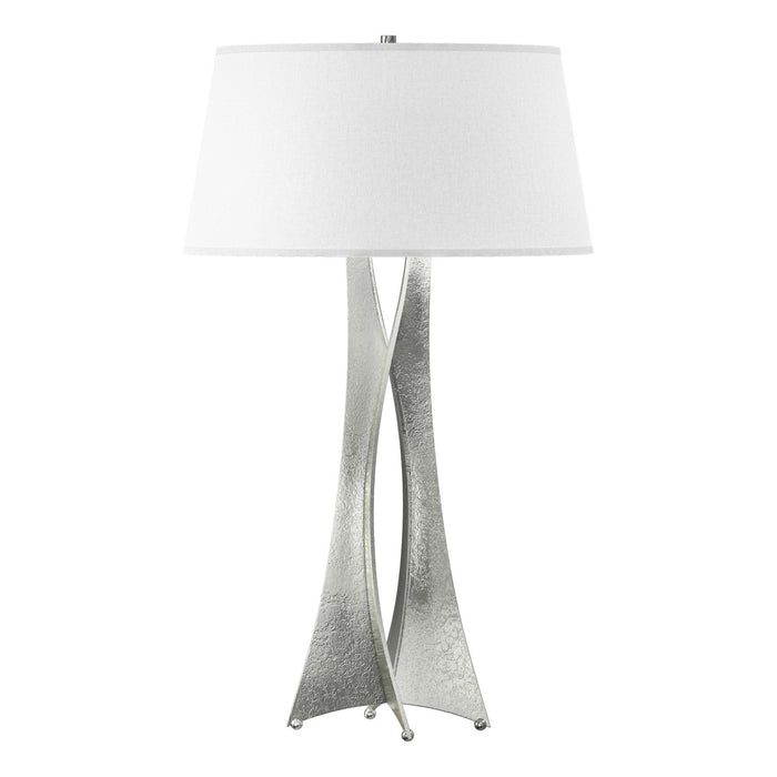 Hubbardton Forge 273077-SKT-85-SE2011 One Light Table Lamp, Sterling