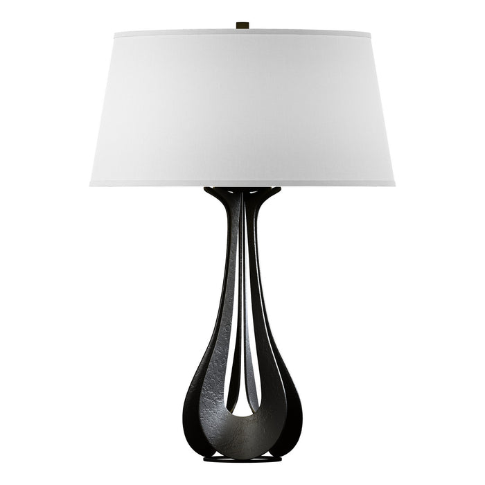 Hubbardton Forge 273085-SKT-10-SF1815 One Light Table Lamp, Black