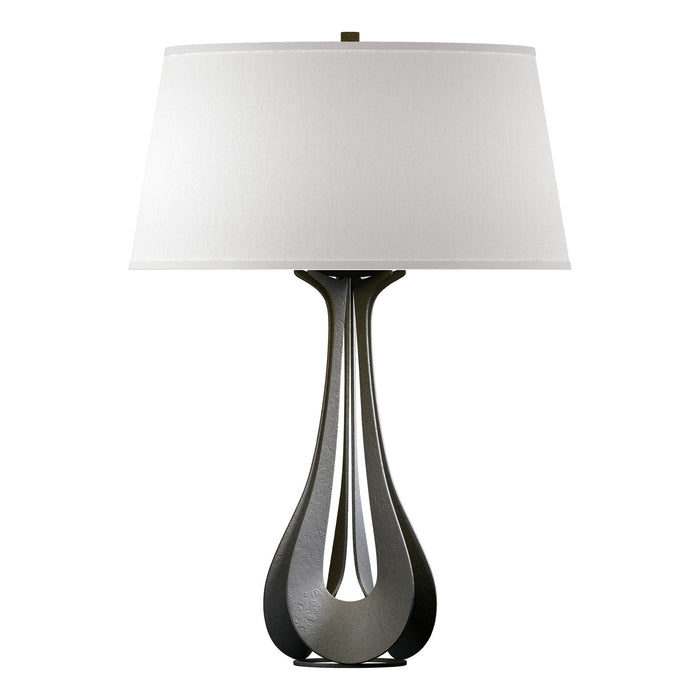 Hubbardton Forge 273085-SKT-20-SE1815 One Light Table Lamp, Natural Iron