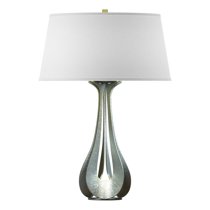 Hubbardton Forge 273085-SKT-82-SF1815 One Light Table Lamp, Vintage Platinum