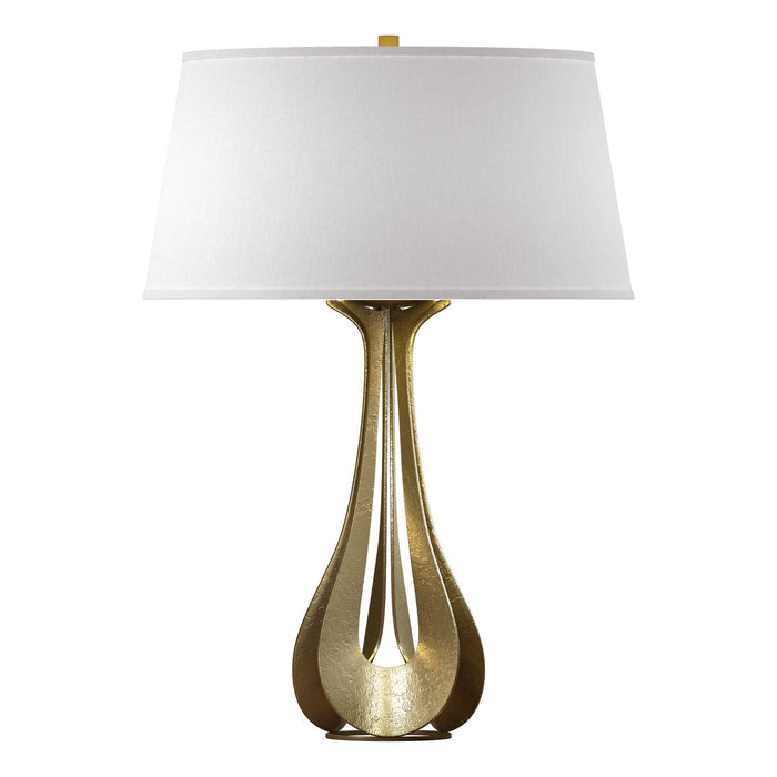 Hubbardton Forge 273085-SKT-86-SE1815 One Light Table Lamp, Modern Brass