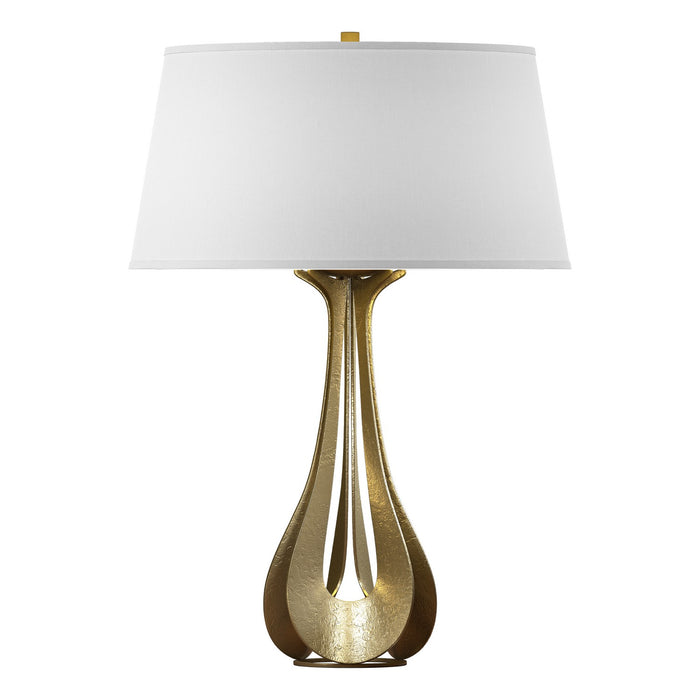 Hubbardton Forge 273085-SKT-86-SF1815 One Light Table Lamp, Modern Brass