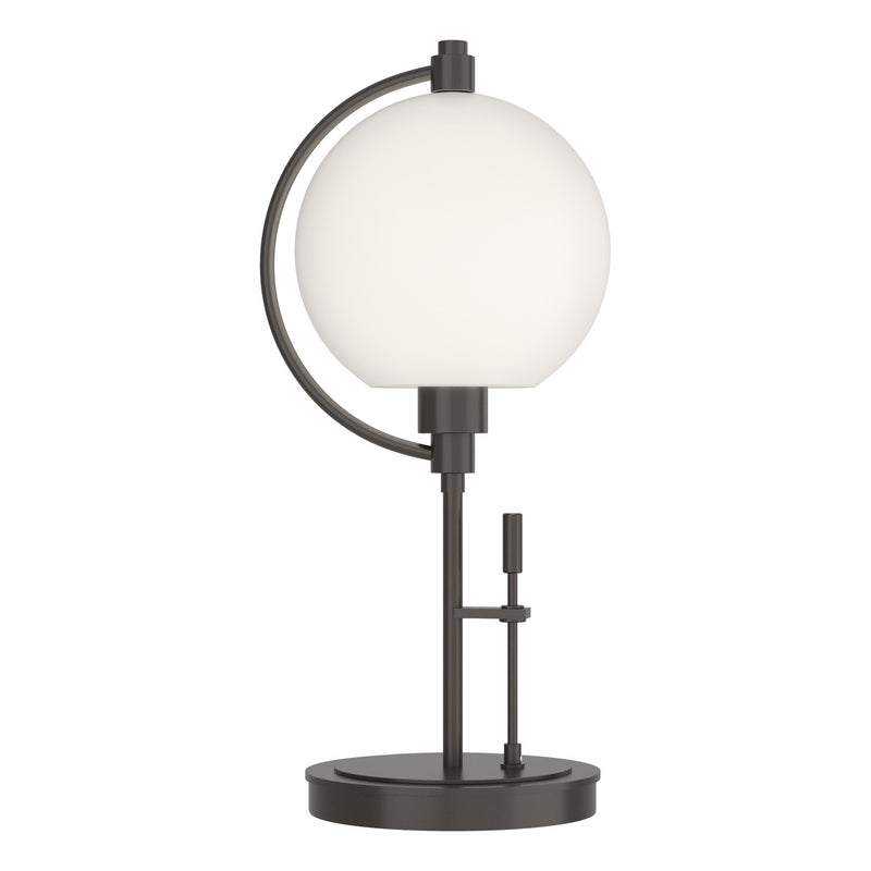 Hubbardton Forge 274120-SKT-14-GG0384 One Light Table Lamp, Oil Rubbed Bronze