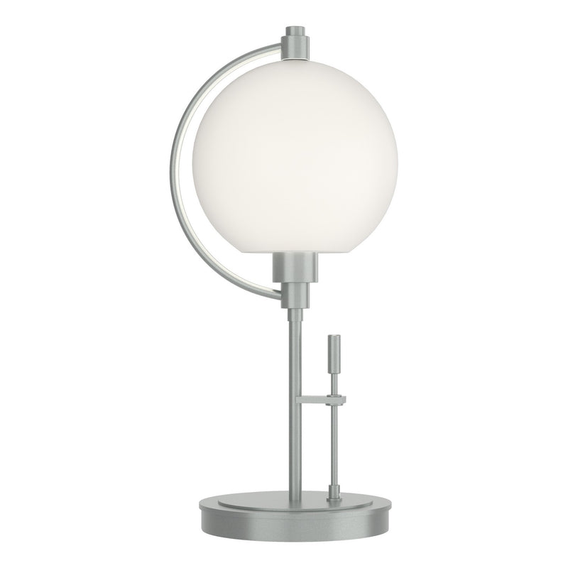 Hubbardton Forge 274120-SKT-82-GG0384 One Light Table Lamp, Vintage Platinum
