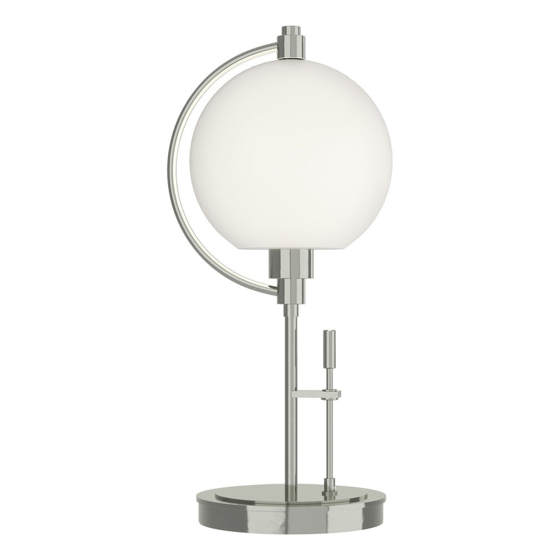 Hubbardton Forge 274120-SKT-85-GG0384 One Light Table Lamp, Sterling