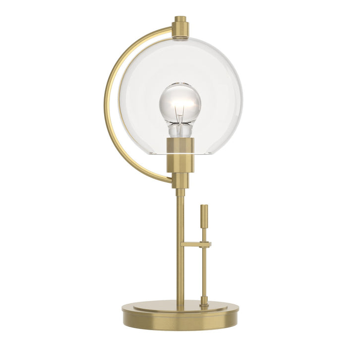 Hubbardton Forge 274120-SKT-86-ZM0384 One Light Table Lamp, Modern Brass